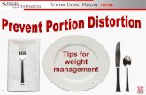 Alice Henneman, MS, RD€¦ · Portion distortion The following illustrations are representative of comparative sizes. Calories expended by various physical activities are approximations