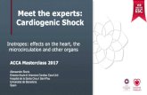 Meet the experts: Cardiogenic Shock...cardiogenic shock A vasopressor (norepinephrine preferably) may be considered in patients who have cardiogenic shock, despite treatment with another