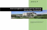 Kensington-Memorial Drive Overlay District · The Kensington-Memorial Drive Overlay District will initially consist of two (2) tiers (tiers I and III), ... restaurants, lounges, retail
