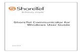 ShoreTel 13 Communicator for Windows User Guide 2017-01-18آ  ShoreTel Communicator for Windows Communicator