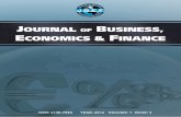 ABOUT THIS JOURNAL · Investment and Portfolio Management Banking Money and Capital Markets Financial Accounting Auditing and Reporting General Economics Labor Economics Poverty ...