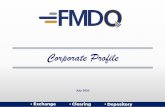 FMDQ OTC Plc · FMDQ Group provides a range of business services in fulfilment of its market development, organiser and governance mandates, whilst addressing the needs and adding