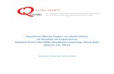 Qualinet White Paper on Definitions of Quality of Experience …sigmm.hosting.acm.org/.../Qualinet_QoE_whitepaper_v1.2.pdf · 2018-09-07 · Qualinet White Paper on Definitions of