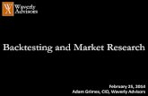 Backtesting and Market Research - Interactive Brokers · The most common answer is to create a trading system. –The idea is that maybe we can find a set of trading rules that have