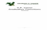 G.P. Vanier Graduation Transitions · Resume & Achievements 1. Include a copy of an updated resume (see sample) 2. Include a copy of a Cover letter (see sample) 3. Include a copy
