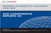 DHS COMPARATIVE REPORTS 25DHS Comparative Reports No. 25 Desired Number of Children: 2000-2008 Charles F. Westoff ICF Macro Calverton, Maryland, USA February 2010 Address for correspondence: