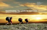 Continuing the path to success - SCMG · 2019-08-08 · An outstanding accomplishment in today’s environment! Health care has become an increasingly challenging arena. As health