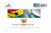 Ghana NDR2017 - Country presentation - v4 · 2018-06-13 · 22-Jun-17 NDR2017 Country Report 3 Name of the NDR National Data Centre Type of organisation UpstreamOil and Gas Regulator