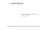 Nesstar Publisher v3.5 User Guide · 3.2 Publisher Templates The Publisher has a default template which determines which DDI fields are available to the user. DDI Fields can be added