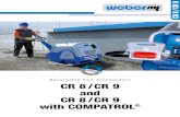 Reversible Soil Compactors CR 8/CR 9 and CR 8/CR 9 with ... · Models CR 8 CCD and CR 9 CCD are equipped with COMPATROL® compacting control. The system indicates weak spots in the