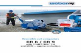 Reversible soil compactors CR 8 / CR 9 - OMC Power Equipment … · Everything under control: CR 8 and CR 9 with COMPATROL® 2.0 – compaction control system and engine protection.