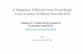 Is Happiness Different From Flourishing? · “Eudaimonia refers to the idea of flourishing or developing human potential, as opposed to pleasure, and is designed to capture elements