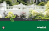 Privacy Fencing - Rose Fence545 Tilton Road, Egg Harbor City, New Jersey 08215 Our Ingenuities. Your Advantages. 51011985SAP 01/18 Perfectly Strong StaySquare® Gate Systems featuring