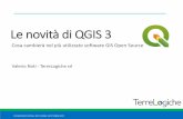 Le novità di QGIS 3 novita_di_Q… · vettoriale Miglioramenti ... Precaricati solo provider nativi QGIS e GDAL (gli altri nel Plugin Manager) GDALTools, interpolazione, Heat Map,