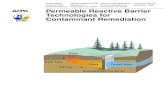 Permeable Reactive Barrier Technologies for Contaminant ...€¦ · Contaminant Remediation United States Environmental Protection Agency Office of Research and Development Washington