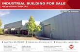 INDUSTRIAL BUILDING FOR SALE - LoopNet · SJohnson@KeeganCoppin.com SSkinner@KeeganCoppin.com 1355 N. Dutton Ave, Santa Rosa, CA 95401 BRE Lic# 00835502 BRE Lic# 02020207 707-528-1400
