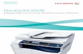 DocuCentre S2420€¦ · The perfect balance of productivity and ease-of-use. The DocuCentre S2420 offers convenient features including ID Card Copy, Multiple-Up and colour scanning