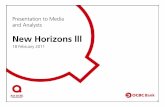 Presentation to Media and Analysts - OCBC Bank...Presentation to Media and Analysts New Horizons lll]18 February 2011. 2 Agenda • Progress against New Horizons ll • Market Scan