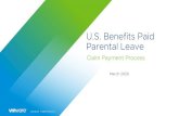 U.S. Benefits Paid Parental Leave · U.S. Benefits Paid Parental Leave Claim Payment Process March 2020. Confidential │©2019 VMware, Inc. 2 U.S. Paid Parental Leave Overview Paid