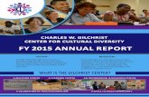 CHARLES W. GILCHRIST CENTER FOR CULTURAL DIVERSITY …– Student, Gilchrist Center 2015 ... Silver Spring 7% East County 12% Bethesda Chevy Chase 10% ... • Learn to write my resume