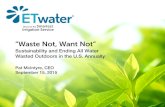 Sustainability and Ending All Water ... - building-roi.com · •Call-center Support (24x7x365) •Warranty Replacements and Repairs 1 5 . IoT – cloud based technology • Integrate