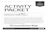FINANCIAL ACTIVITY PACKET - Great Western Bank...Blog GWB Connect with us Blog APRIL IS FINANCIAL LITERACY MONTH e. APRIL IS FINANCIAL LITERACY MONTH Making Life Great ...