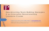 Experimenting Team-Building Strategies in an Innovative ...Sample Team-building Activities 3-truths and a lie Which team player style are you? Contributor Collaborator Communicator