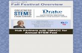 Fall Festival Overview - scstemhub.drake.edu · DMACC-Ankeny Campus and the SC STEM Hub will host the sixth annual STEM Festival on Monday, October 28. The event is free, family-friendly,