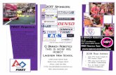2017 Sponsors: FIRST Roboticsqbranchrobotics.com/uploads/3/5/3/0/35300961/2018pamphlet.pdf · FRC District Event FRC team sights Detroit for World Championship FLL, Jr. teams in every