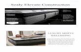 Sealy Elevate Construction · Sealy Performance Construction The Sealy Posturepedic Premium and Performance Collections feature the latest innovations: Comfort CoreS Targeted comfort