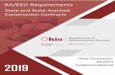 AA/EEO Requirements - OFCC AAEEO New Contractor...Plan requirements. The company will be issued a “Conditional” COC for up to 180 days and be placed on a Plan of Action. What happens