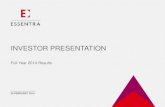 Investor presentation - Essentra/media/Downloads/... · –Market entry into Brazil, leveraging Essentra footprint •Site consolidation and further operating & process efficiencies