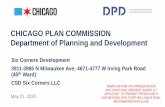 CHICAGO PLAN COMMISSION Department of Planning and … · 2020-05-15 · CHICAGO PLAN COMMISSION Department of Planning and Development Six Corners Development 3911-3985 N Milwaukee