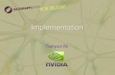 Implementation - Nvidiadeveloper.download.nvidia.com/presentations/2009/... · Vertex Shader Geometry Shader Setup/Raster Pixel Shader Output Merger fers, ts) Programmable Fixed function