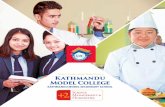Academic Excellence through Quality Education Kathmandu ...ktmmodelcollege.edu.np/assets/files/Publication/... · representing all faculties in the college. KMC remains committed