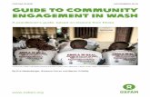OXFAM GUIDE NOVEMBER 2016 GUIDE TO COMMUNITY … · OXFAM GUIDE NOVEMBER 2016 . GUIDE TO COMMUNITY ... using a community-led approach. To do this effectively, key ... Advocacy efforts