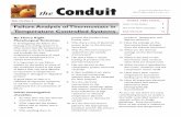 Conduit - M&M Engineering Associates€¦ · CorTen (carbon steel) is pretty resistant to such environments as long as the humidity and temperature are controlled. That’s why CorTen