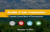 Healthy & Safe Communities - Catawba County, North Carolina€¦ · > Diabetes Prevention Program > Catawba County Health Partners > Exercise is Medicine > Coordinated School Health