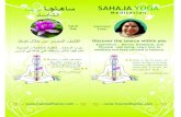 SAHAJA YOGAsahajayoga.by/ar/img/expo_sy_arabic.pdf · 2016-04-04 · Sahaja Yoga is a method of Meditation which brings a breakthrough in the evolution of human awareness. It was