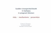 Sudden Unexpected Death in Epilepsy in pregnant … and pregnancy 2015...½ had epilepsy due to CNS damage Sillanpää M. N Engl J Med 2010;363:2522-9 SUDEP: the epidemiology 7 - 9%