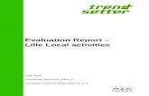 Evaluation Report – Lille Local activities · Heavy vehicles 12.2 Biogas Bus Fleets Light vehicles 12.5 Clean Municipal Fleets Clean Fuel distribution 12.9 Analysis of the biogas