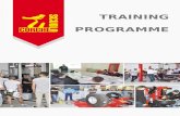 TRAINING PROGRAMME - CORGHI · The Scuola Corghi was created in the ‘70s with the aim of training professional operators and improving the technical skills of those who use Corghi
