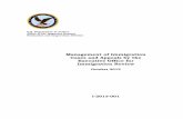 Management of Immigration Cases and Appeals by the ... · Immigration Review (EOIR) processing and management of immigration ... proceedings, asylum proceedings, and credible fear