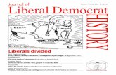 Liberals divided - Liberal History · ceived official endorsement from the coalition camp Every vote for Llewelyn Williams is a vote against Lloyd George’ Liberals divided Dr J.