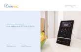 Options, Configurations and Pricing Evo Advanced Time Clock · 2019-01-01 · Evo Advanced Time Clock Overview. Time Clock Configurations with RFID/NFC Reader** with RFID/NFC und