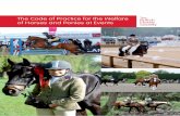 The Code of Practice for the Welfare of Horses and Ponies ... · 2.4 Under the Animal Welfare Act (2006) and the Animal Health and Welfare (Scotland) Act 2006 (hereafter referred