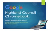Highland Council Chromebook - Amazon S3...Google Docs - Demo Create a Google Doc Demo - voice recognition Demo – explore tool Demo of how to collaborate in real time Marking made