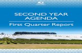 SECOND YEAR AGENDA - premier.tas.gov.au€¦ · SECOND YEAR AGENDA - Building Your Future The Tasmanian Liberal Government is focussed on delivering in key areas important to Tasmanians