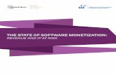 THE STATE OF SOFTWARE MONETIZATION monetization strategies and security measures to improve their efficiency