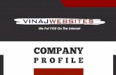 COMPANY · you and your company on the web. VINAJ Websites is an ex-perienced team of web designers and developers working together to provide our clients the best ergonomic websites